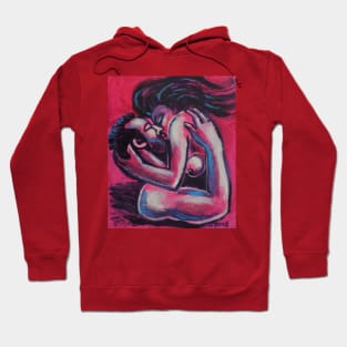 Lovers At Sunset 2 Hoodie